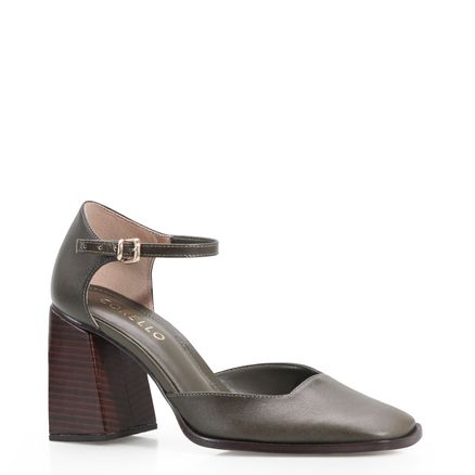 Scarpin - Couro Verde