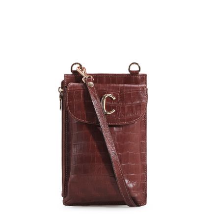 Mini Bag - Croco Marrom
