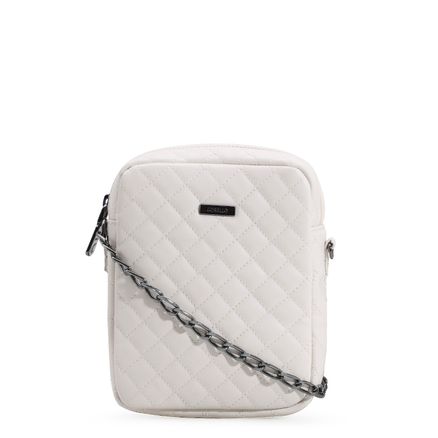 Bolsa Transversal Matelassê - Alt Off White