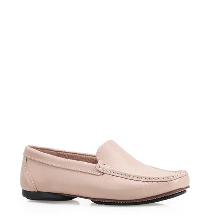 Mocassim - Couro Rosado