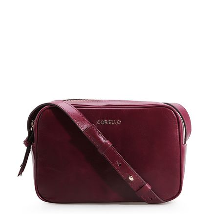 Bolsa Transversal - Couro Vinho
