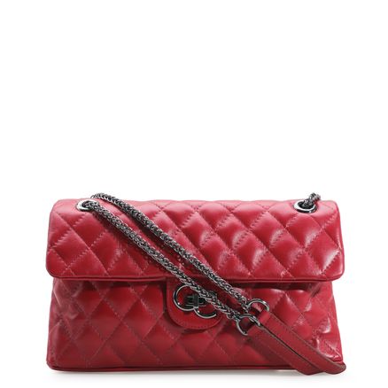 Bolsa De Ombro - Couro Vermelho