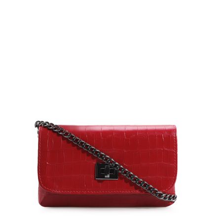Bolsa Transversal -  Croco Vermelho