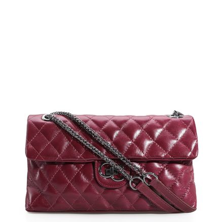 Bolsa De Ombro - Couro Vinho