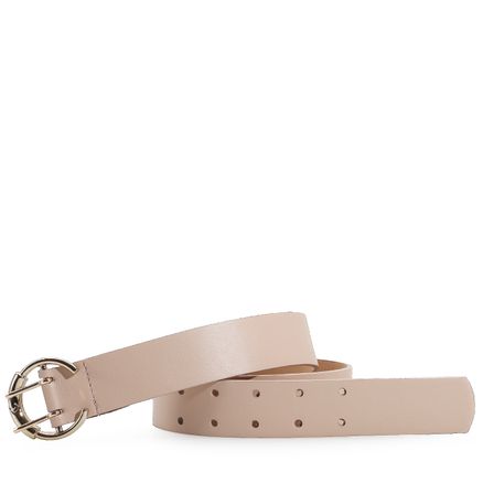 Cinto Feminino - Couro Rosado