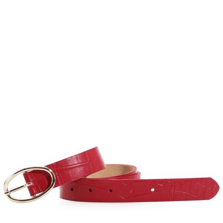 Cinto - Croco Vermelho