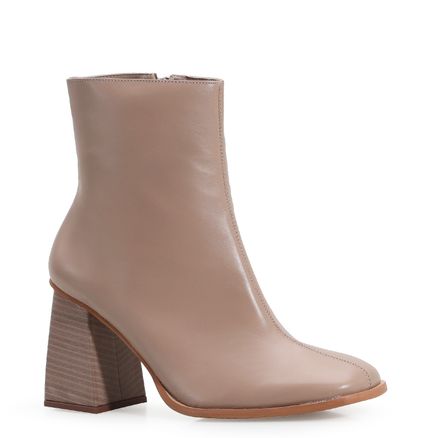 Bota - Couro Bege
