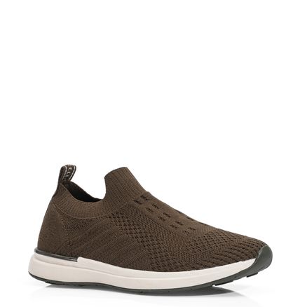 Slip On - Malha Knit Verde