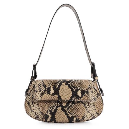 Bolsa De Ombro - Couro Python