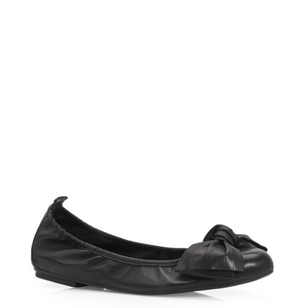 Sapatilha - Couro Preto