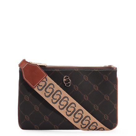 Bolsa Transversal - Monograma Marrom