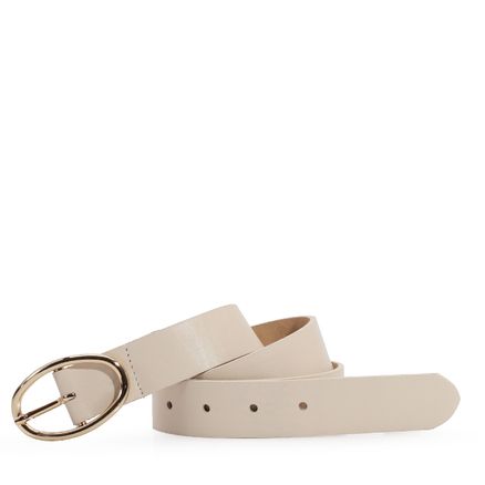 Cinto - Couro Off White