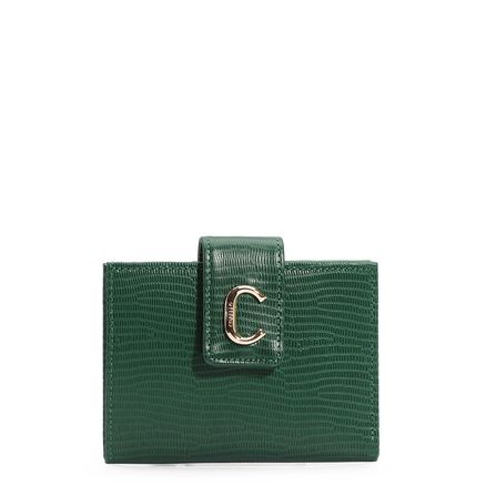 Carteira - Couro Lezard Verde