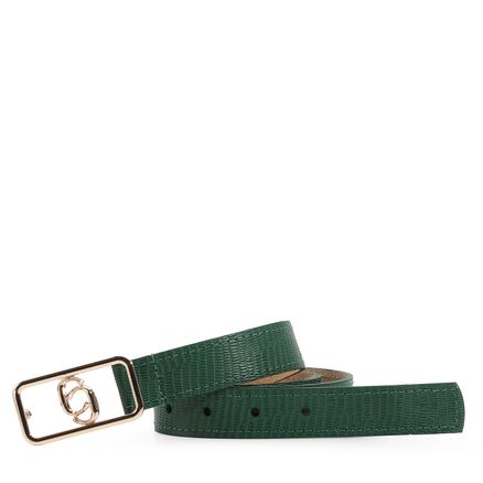 Cinto - Couro Lezard Verde