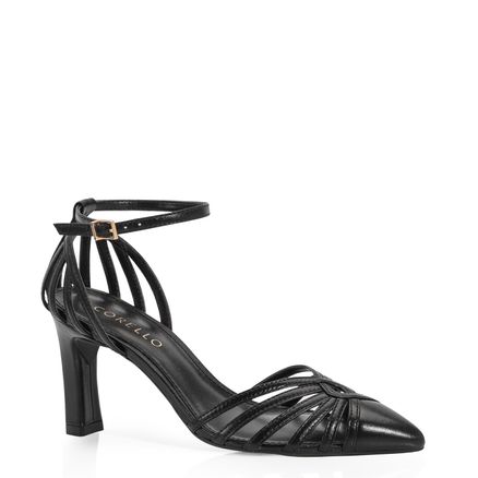 Scarpin - Couro Preto