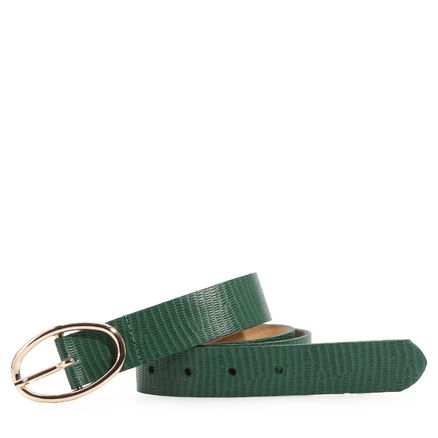 Cinto - Couro Lezard Verde
