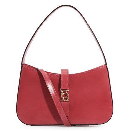Bolsa De Ombro - Couro Rosa
