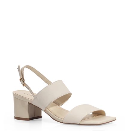 Sandália - Couro Off White