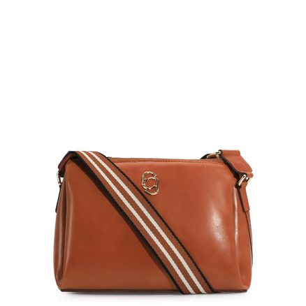 Bolsa Transversal - Couro Caramelo