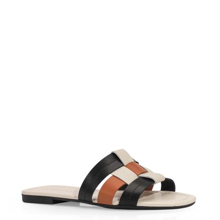 Rasteirinha - Couro Off White
