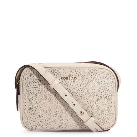 Bolsa Transversal - Couro Off White