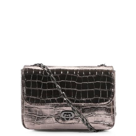 Bolsa De Ombro - Alt Croco Prata