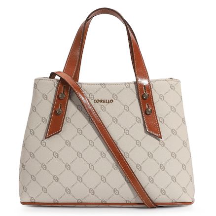 Bolsa Tote - Monograma Off White