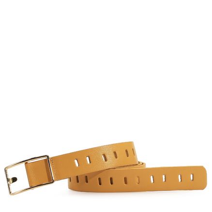 Cinto - Couro Amarelo