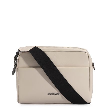 Bolsa Transversal - Couro Off White