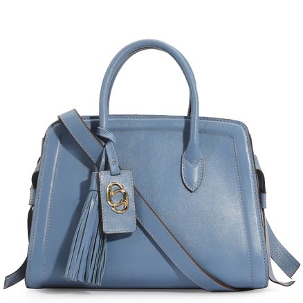 Bolsa Tote - Couro Azul