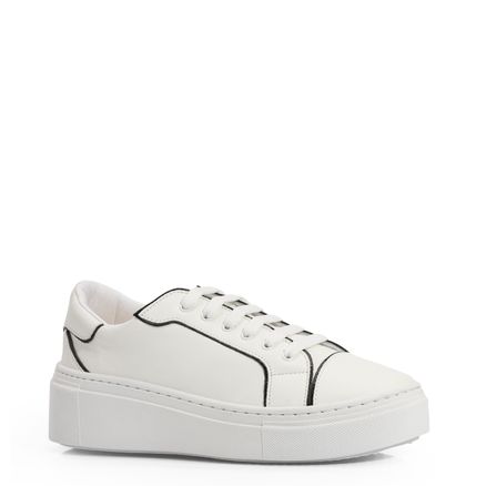 Tênis - Alt Branco/Verniz Preto