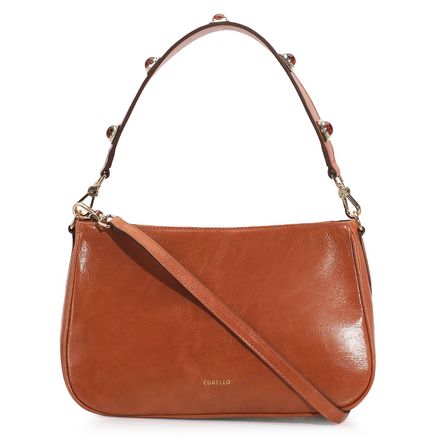 Bolsa De Ombro - Couro Caramelo