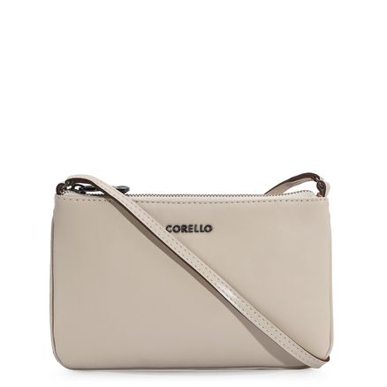 Bolsa Transversal - Couro Off White