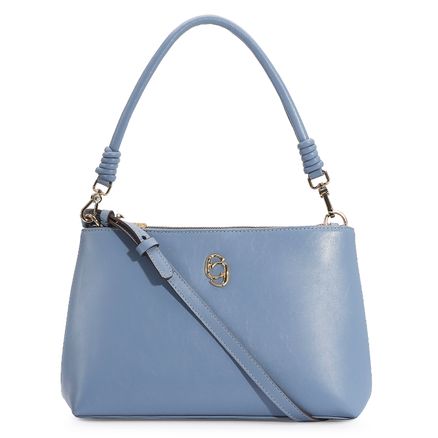Bolsa De Ombro - Couro Azul