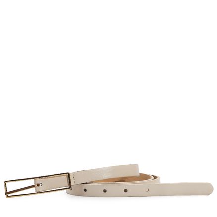 Cinto - Couro Off White