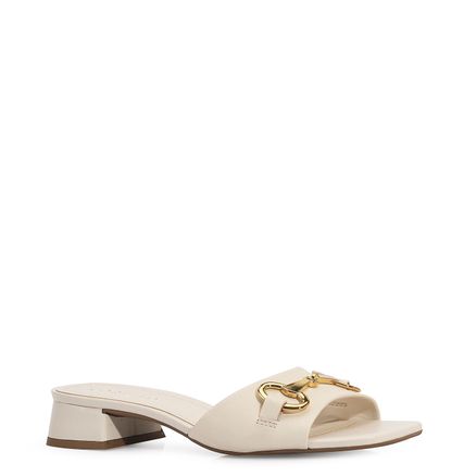 Sandália - Couro Off White