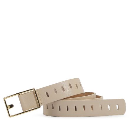 Cinto - Couro Off White