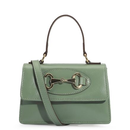 Bolsa De Mão - Couro Verde