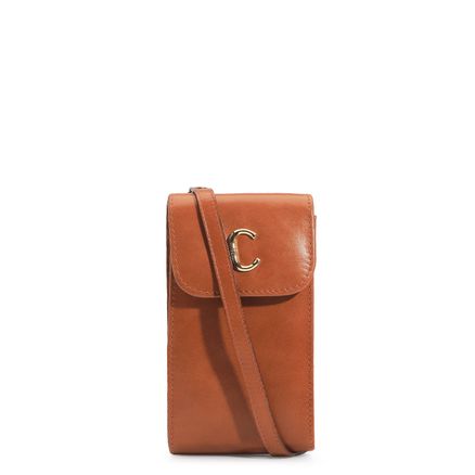 Bolsa Mini - Couro Caramelo