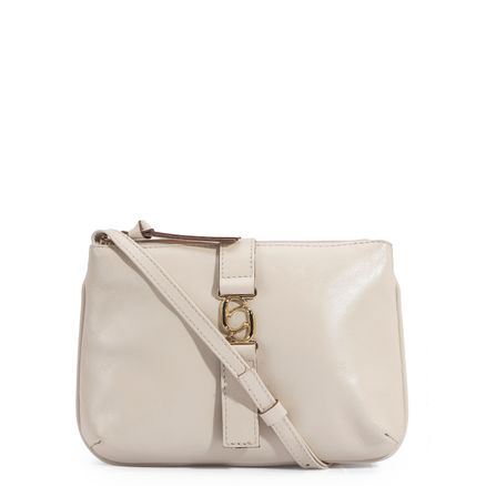 Bolsa Transversal - Couro Off White