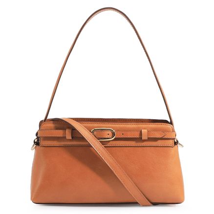 Bolsa De Ombro - Couro Caramelo