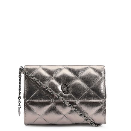 Bolsa Transversal - Couro Prata