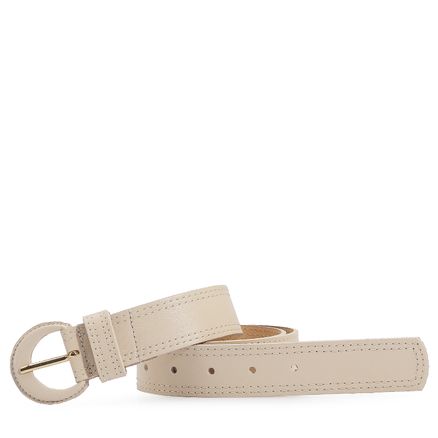 Cinto - Couro Off White