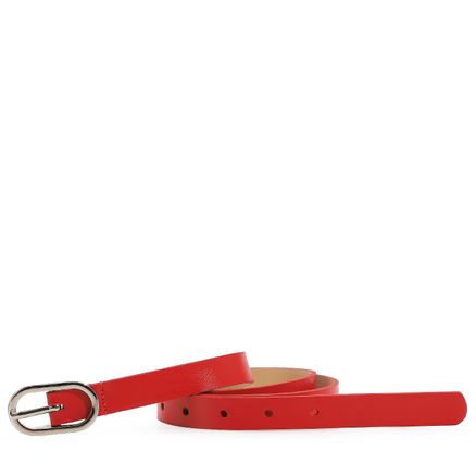 Cinto - Couro Vermelho