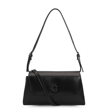 Bolsa De Ombro - Couro Preto