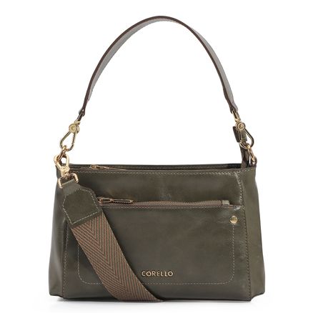 Bolsa De Mão - Couro Verde