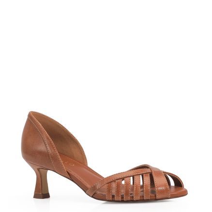 Peep Toe - Couro Avela