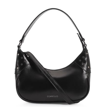 Bolsa De Ombro - Couro Preto