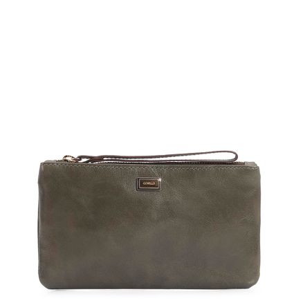 Bolsa Pequena - Couro Oliva