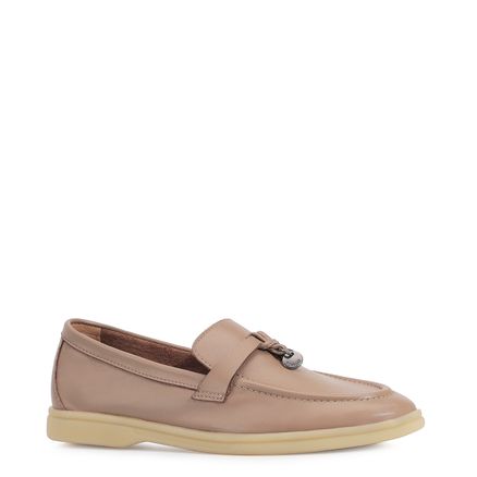 Mocassim - Couro Argila